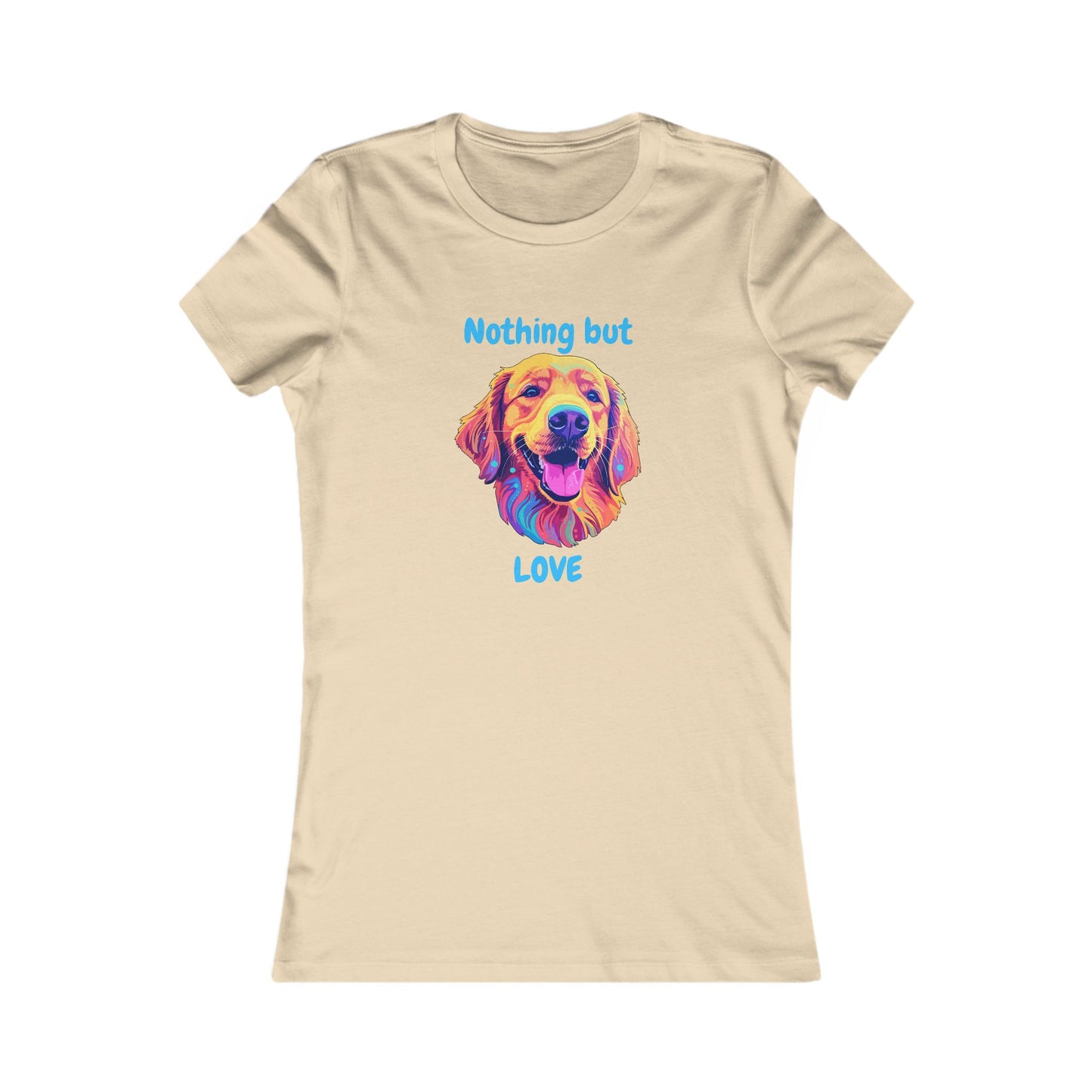 Nothing But Love - Women's Tee - Golden Retriever Design