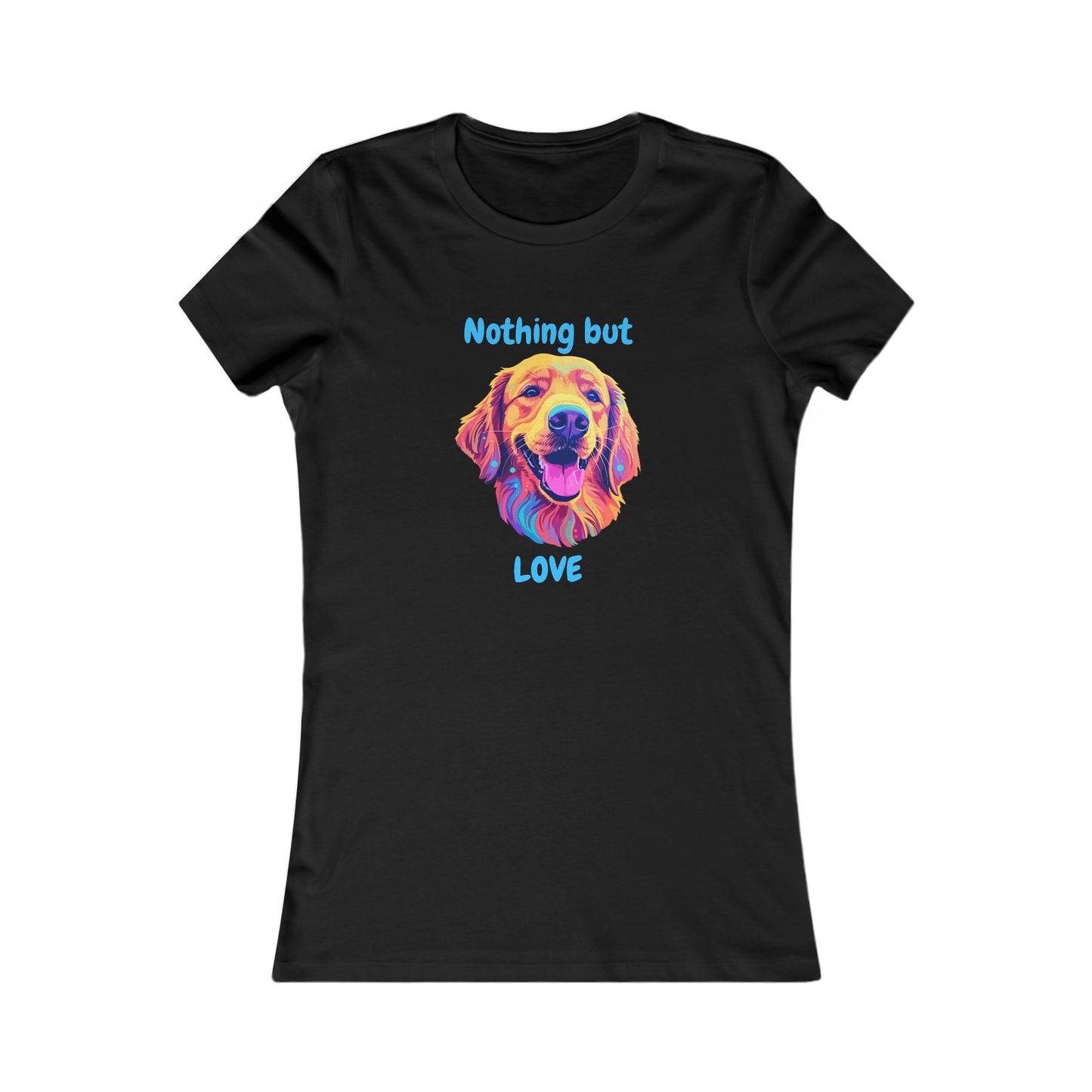 Nothing But Love - Women's Tee - Golden Retriever Design