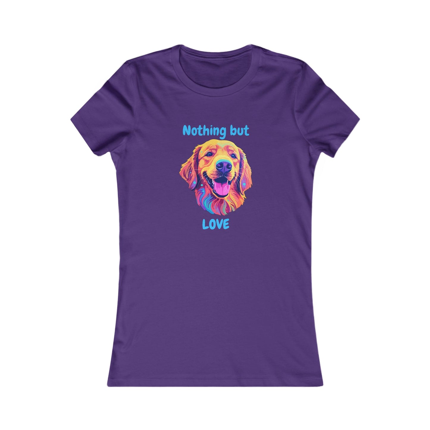 Nothing But Love - Women's Tee - Golden Retriever Design