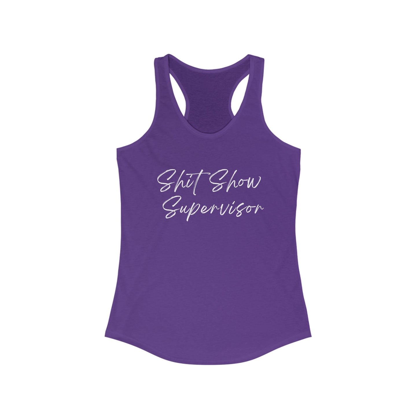 Shit Show Supervisor - Racerback Tank