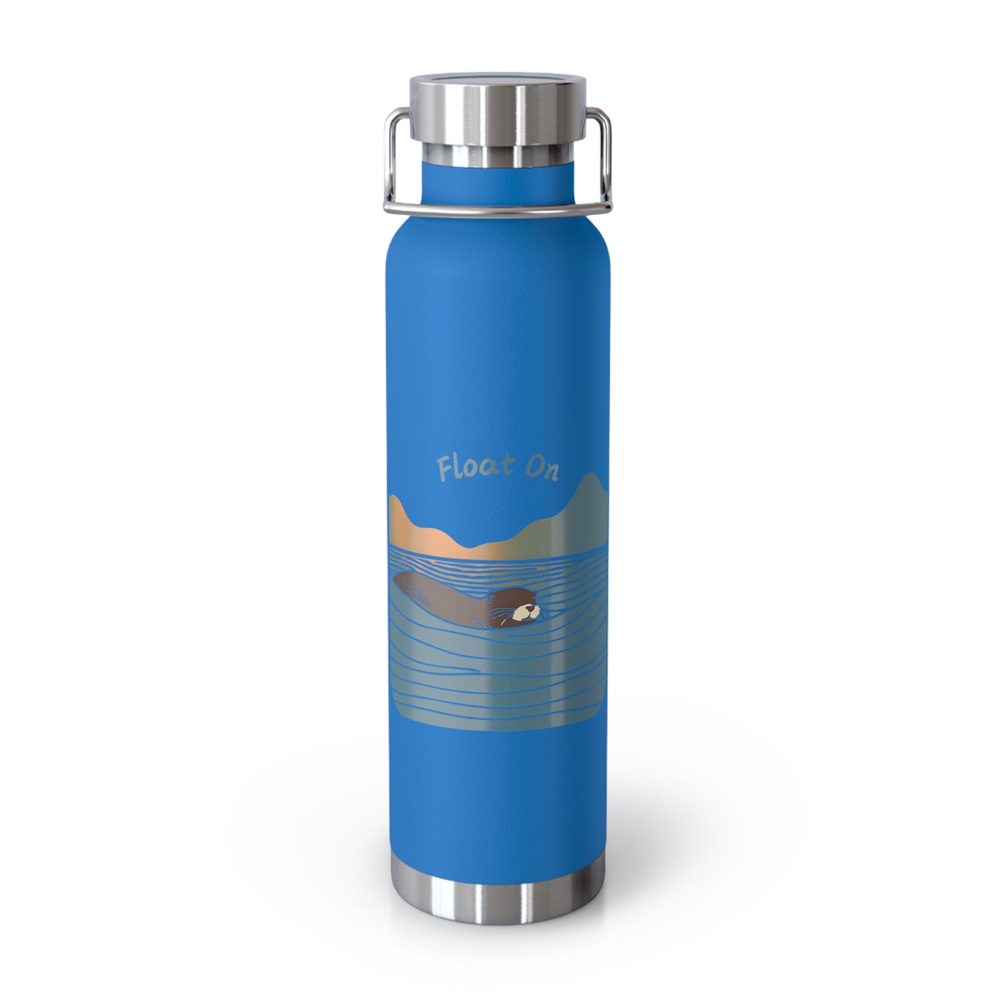 Float On - Copper Vacuum Insulated Bottle, 22oz