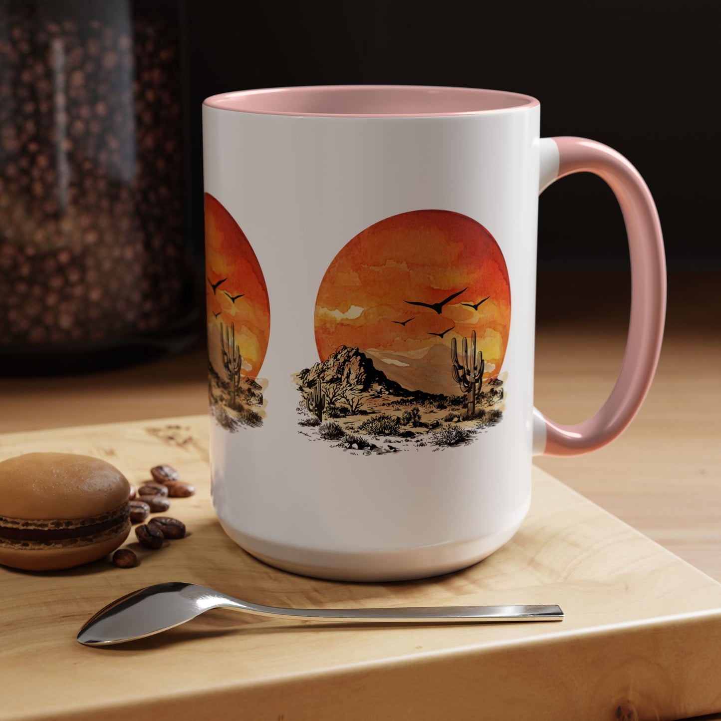 Desert Sun - Accent Coffee Mug (11, 15oz)