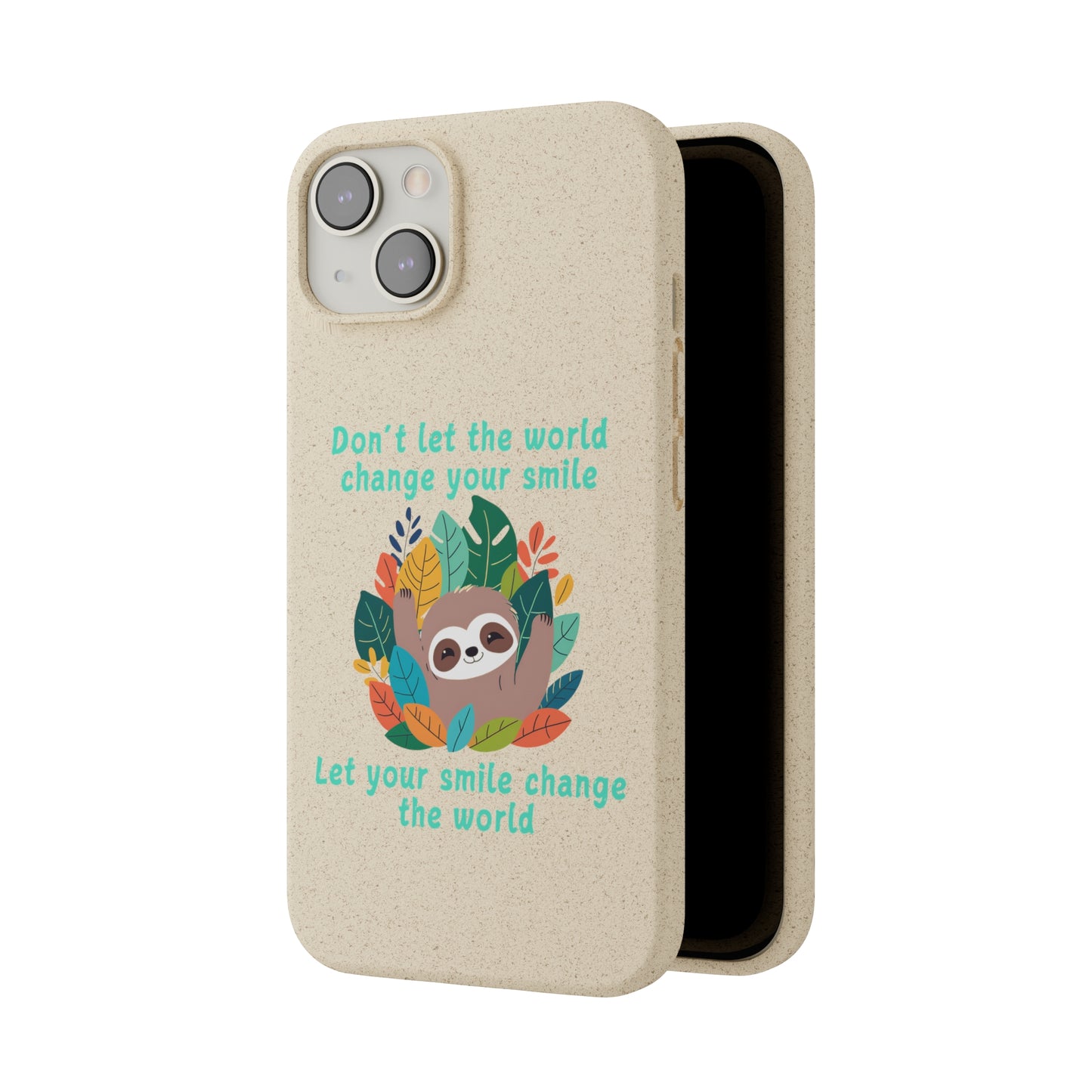 Sloth Smile - Biodegradable Phone Cases