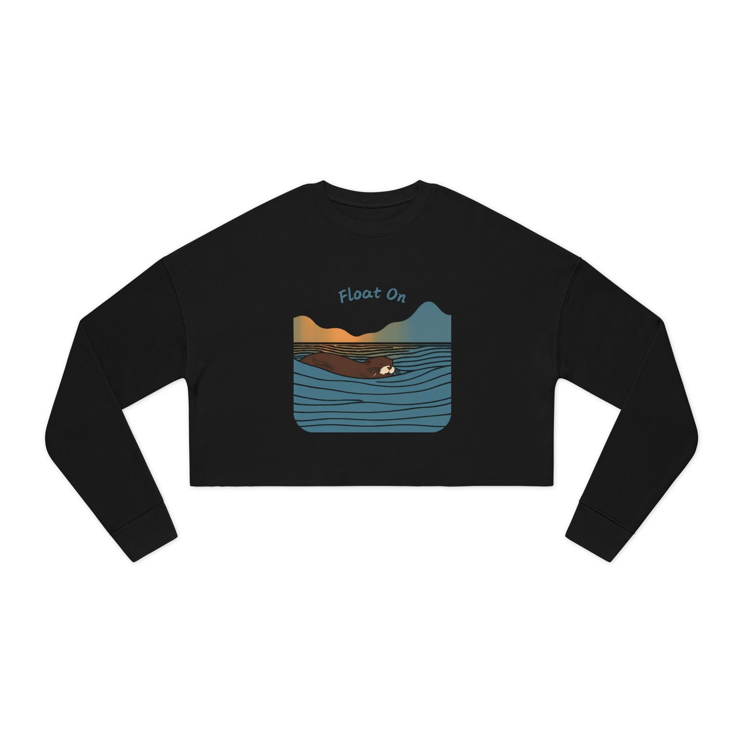 Float On - Women's Cropped Sweatshirt