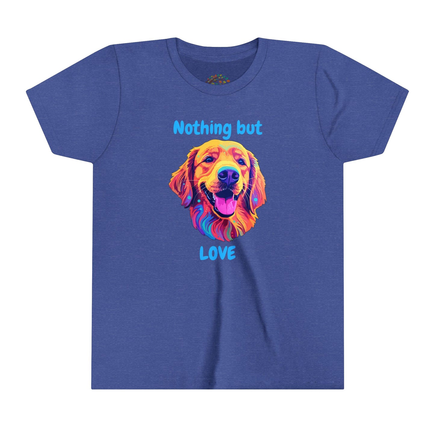 Nothin But Love - Youth Tee - Golden Retriever Design