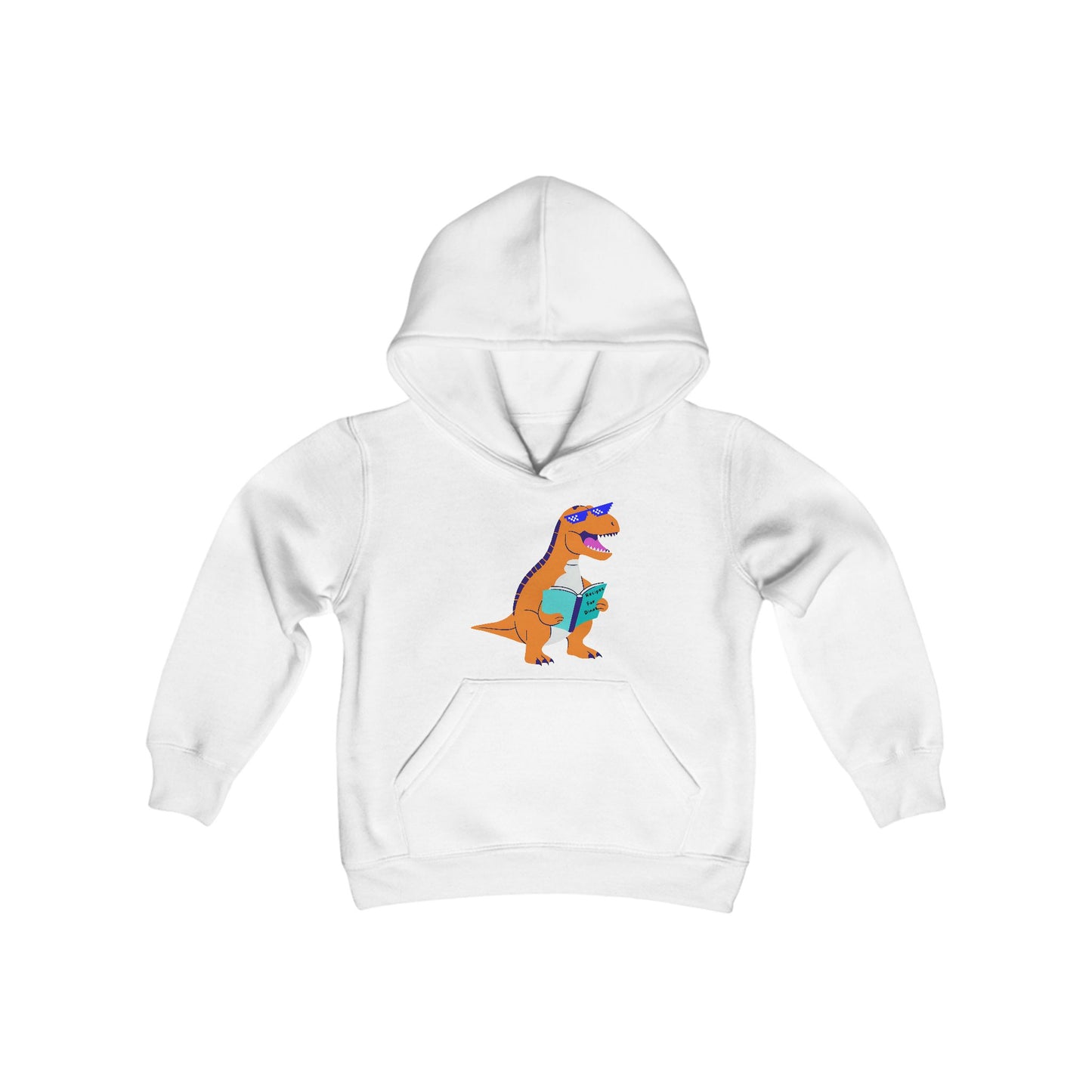 Retro T-Rex - Youth Hoodie Sweatshirt