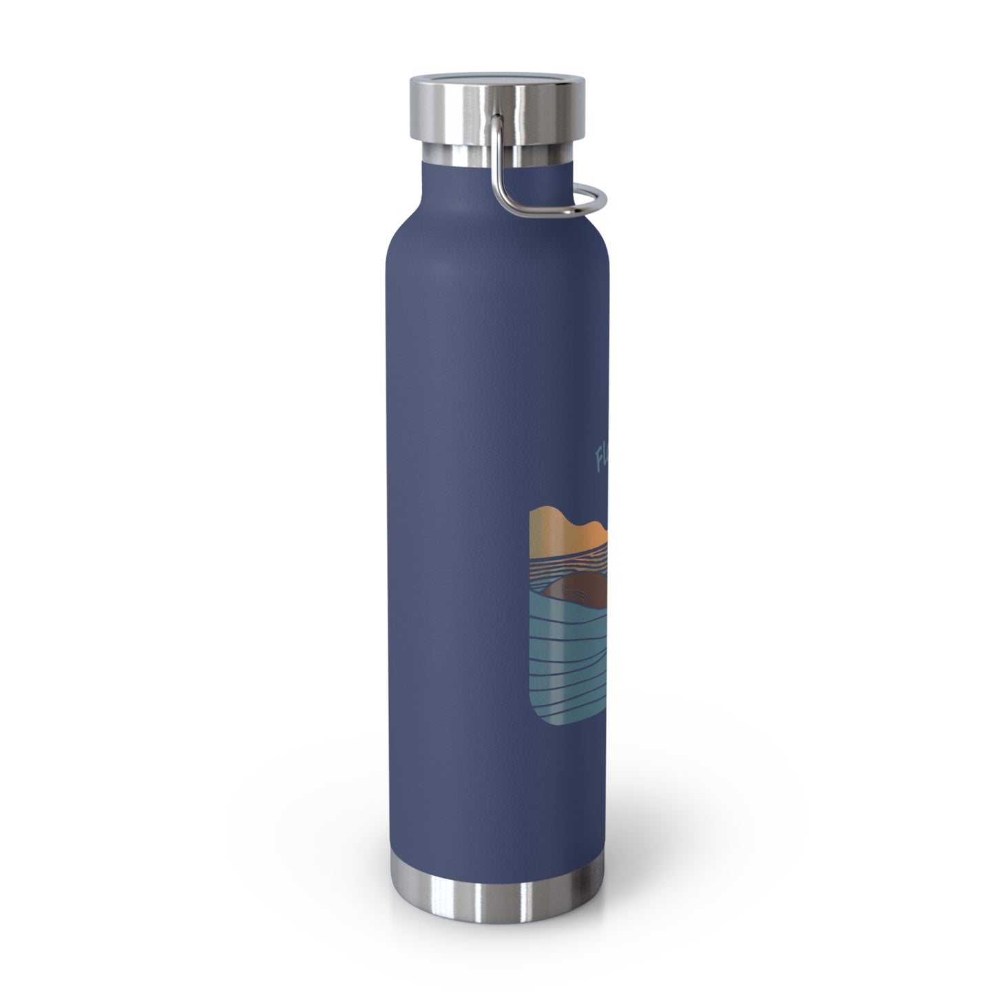 Float On - Copper Vacuum Insulated Bottle, 22oz