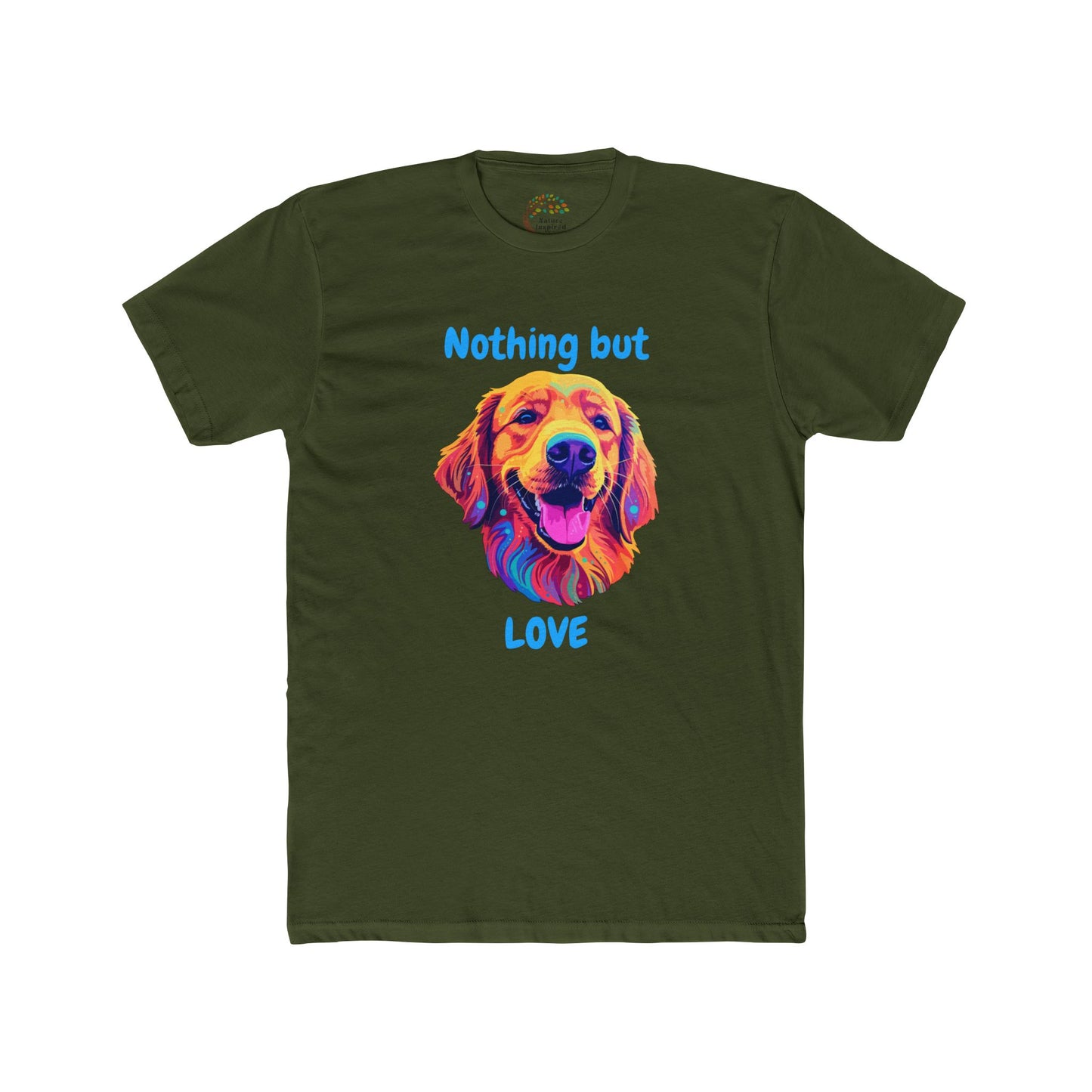 Nothing But Love - Adult Tee - Golden Retriever Design