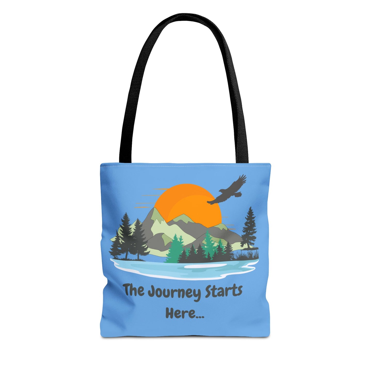 Journey Starts Here - Tote Bag (AOP)