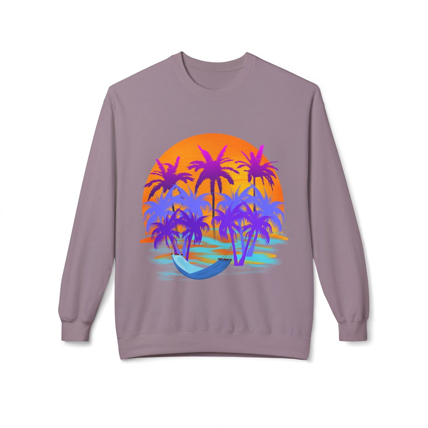 Tropical Paradise - Adult Crewneck Sweatshirt