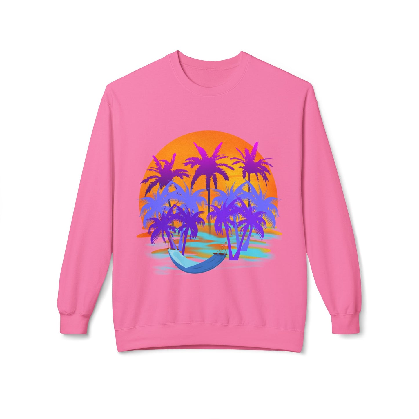 Tropical Paradise - Adult Crewneck Sweatshirt