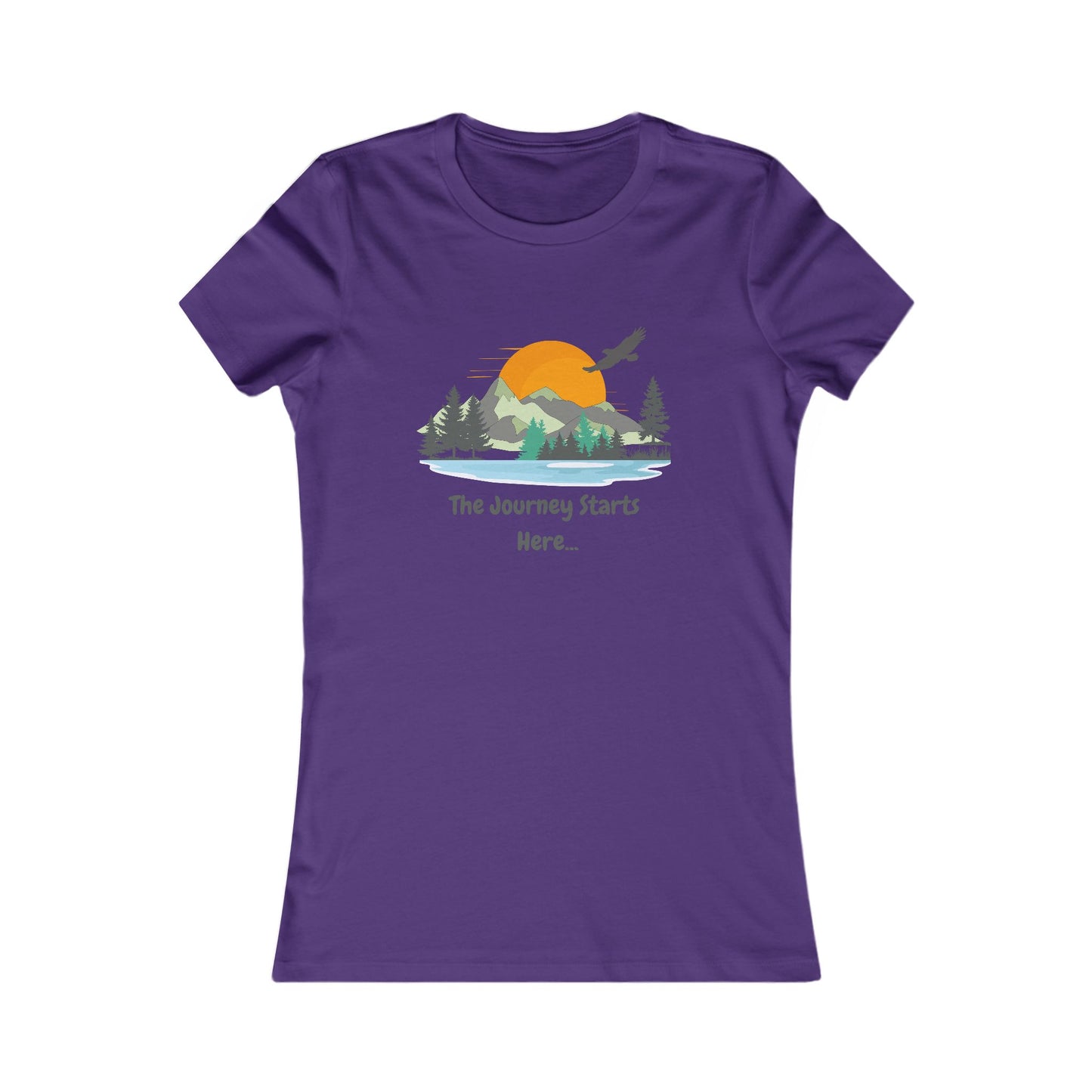 Journey Starts Here - Women's Tee