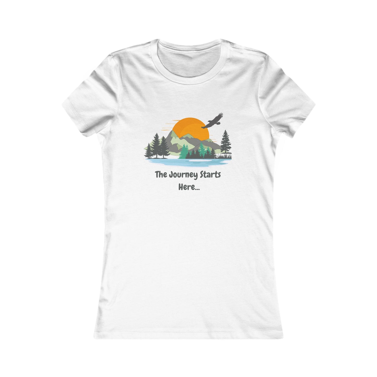 Journey Starts Here - Women's Tee