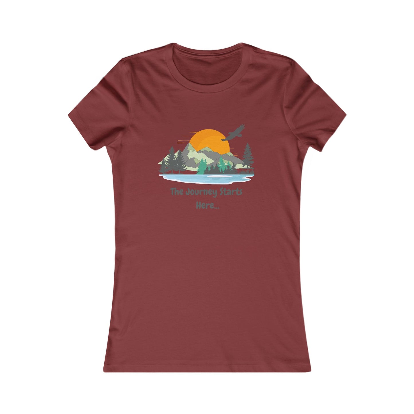 Journey Starts Here - Women's Tee