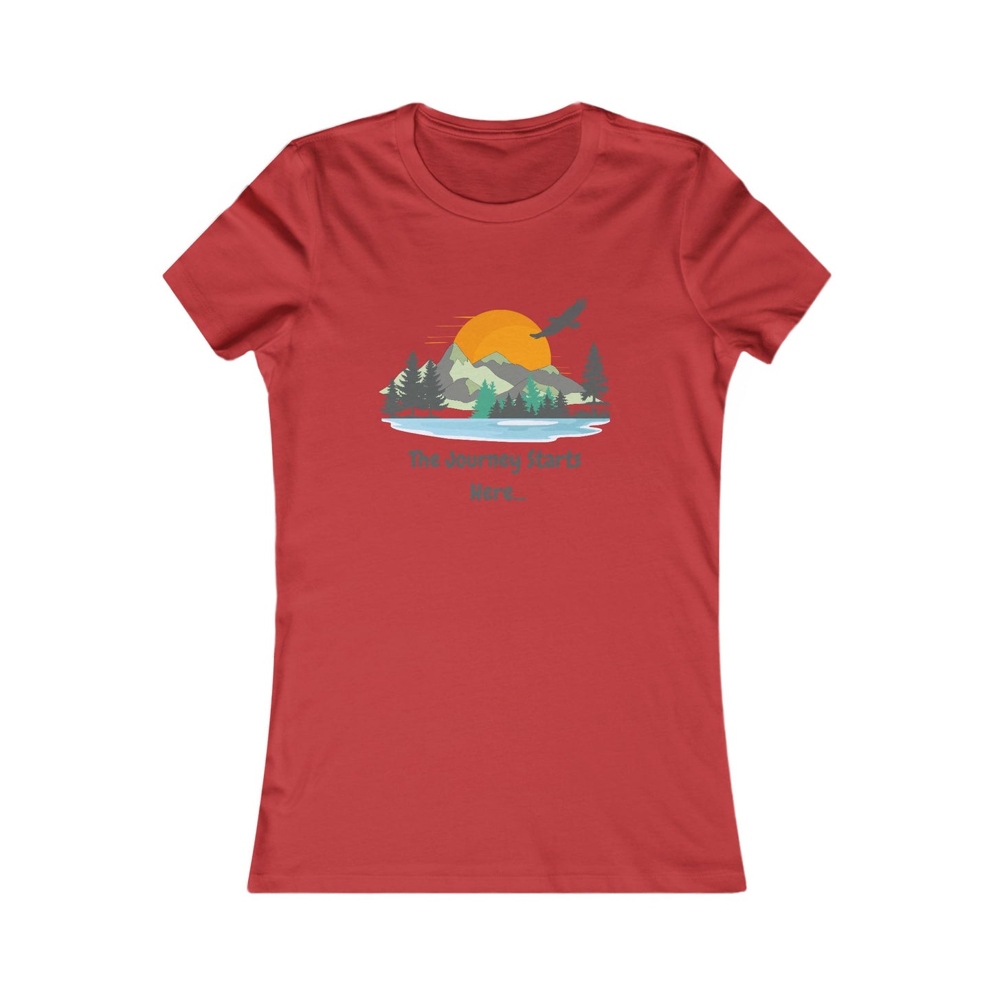 Journey Starts Here - Women's Tee