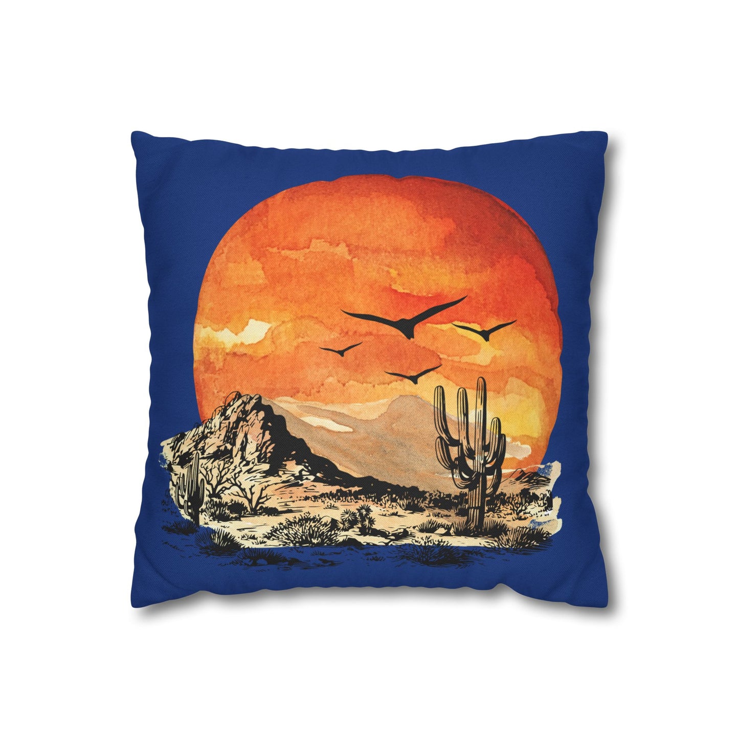 Desert Sun - Square Pillowcase - Various Sizes