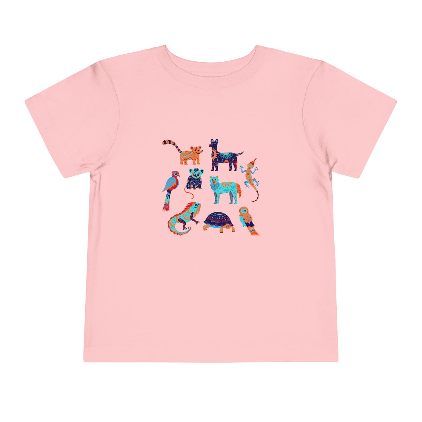 Animal Party - Toddler Short Sleeve Tee