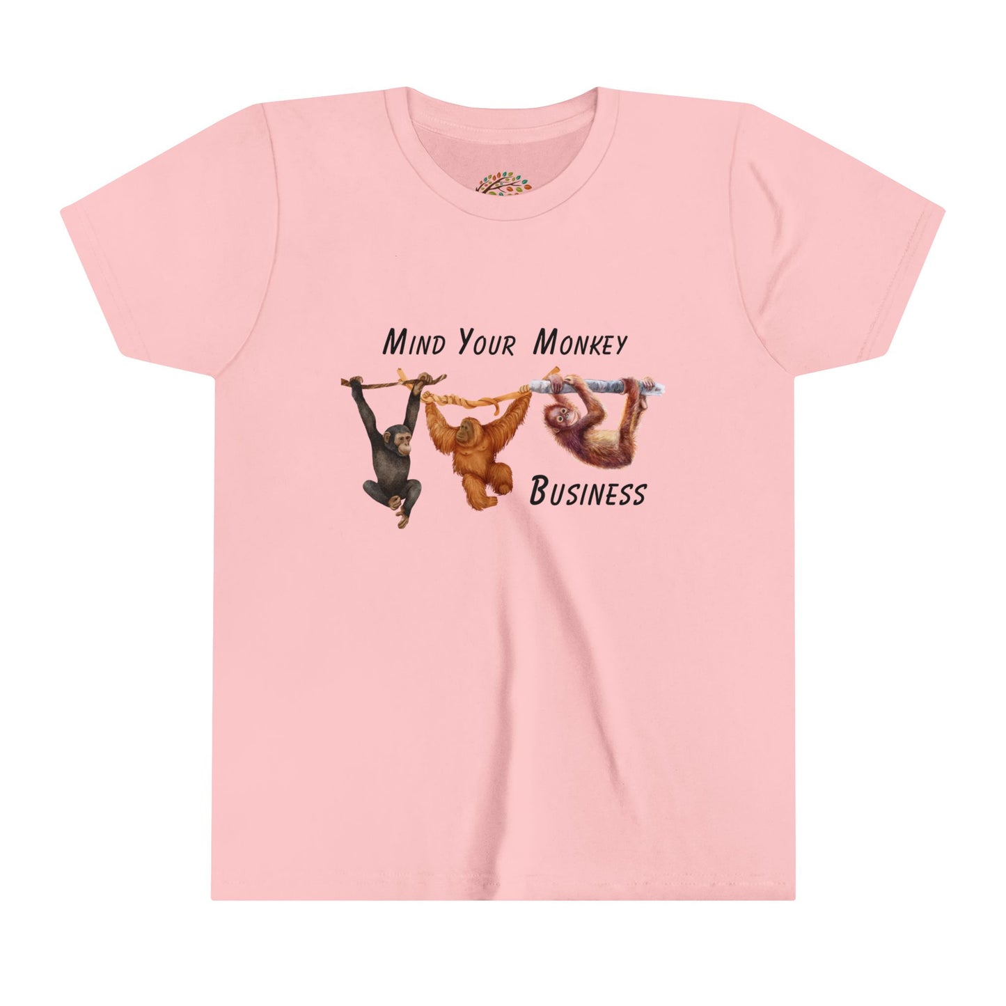 Mind Your Monkey Business - Youth Tee