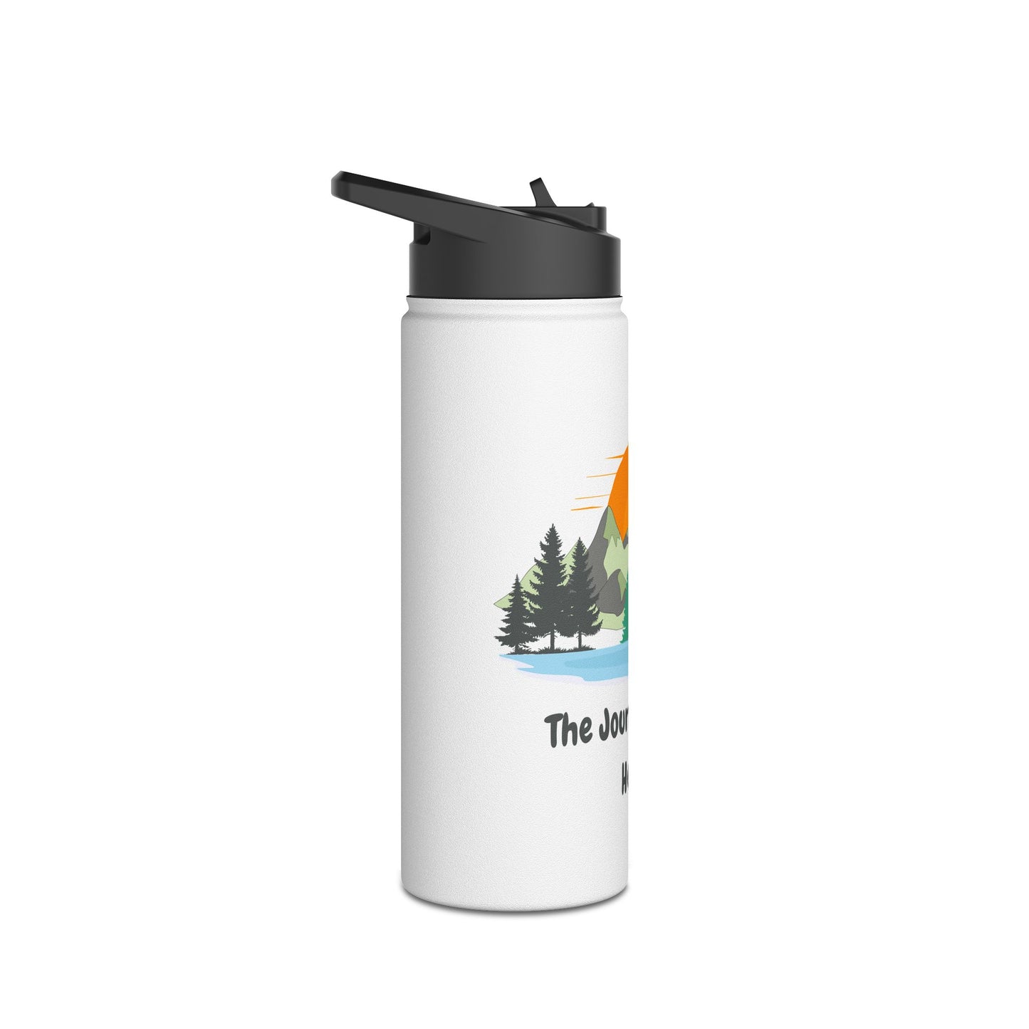 Journey Starts Here - Stainless Steel Water Bottle