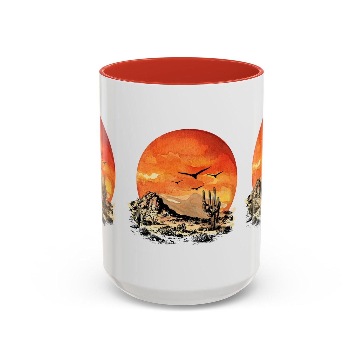 Desert Sun - Accent Coffee Mug (11, 15oz)