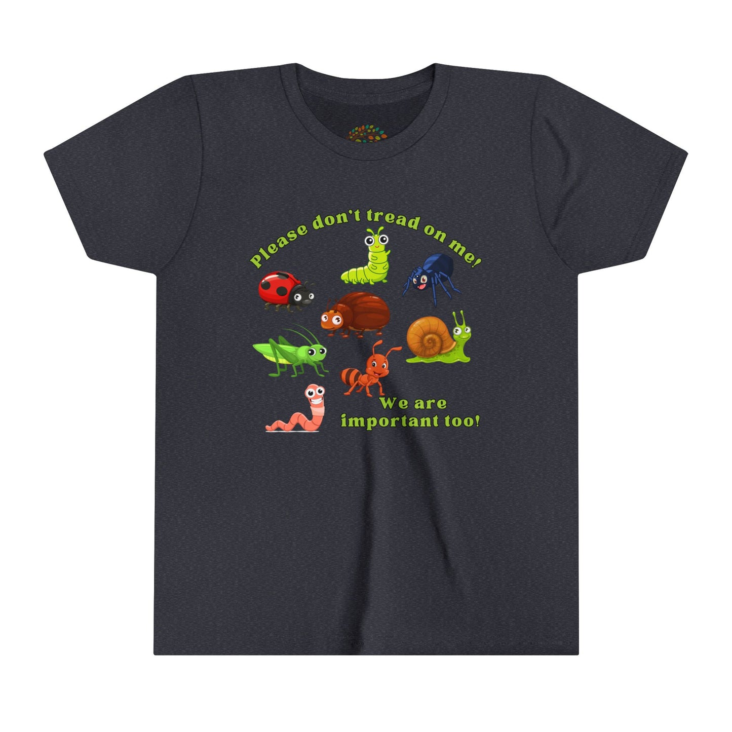 Cute Bugs, Don't Tread On Me - Youth Tee