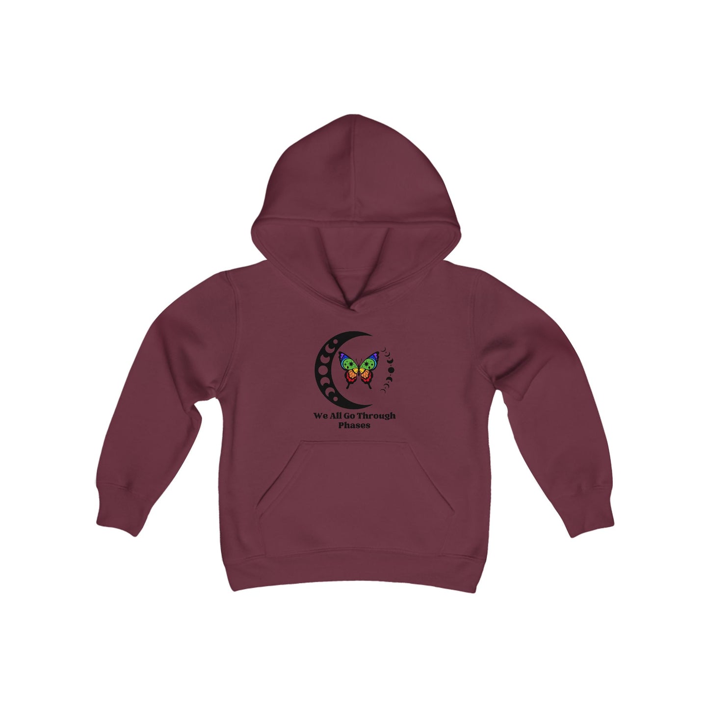 We All Go Through Phases - Youth Hoodie Sweatshirt