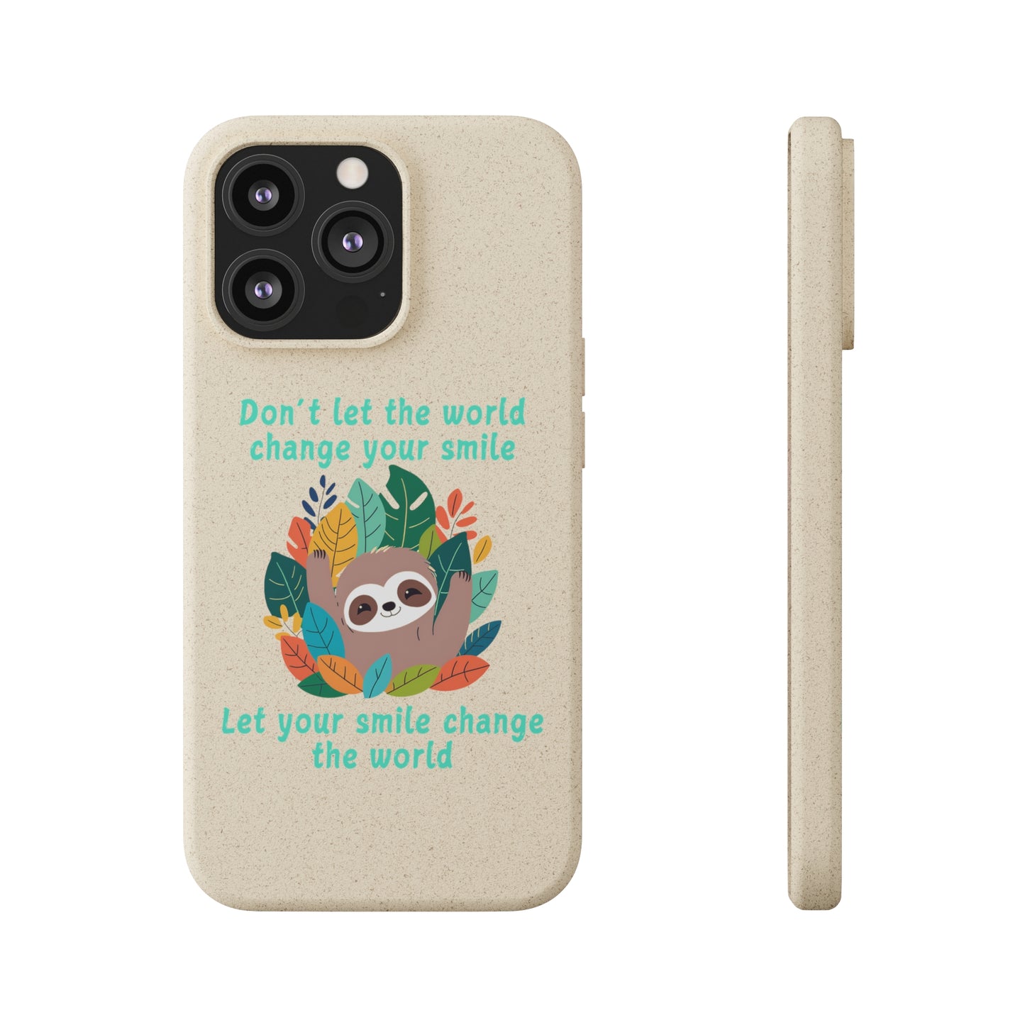 Sloth Smile - Biodegradable Phone Cases