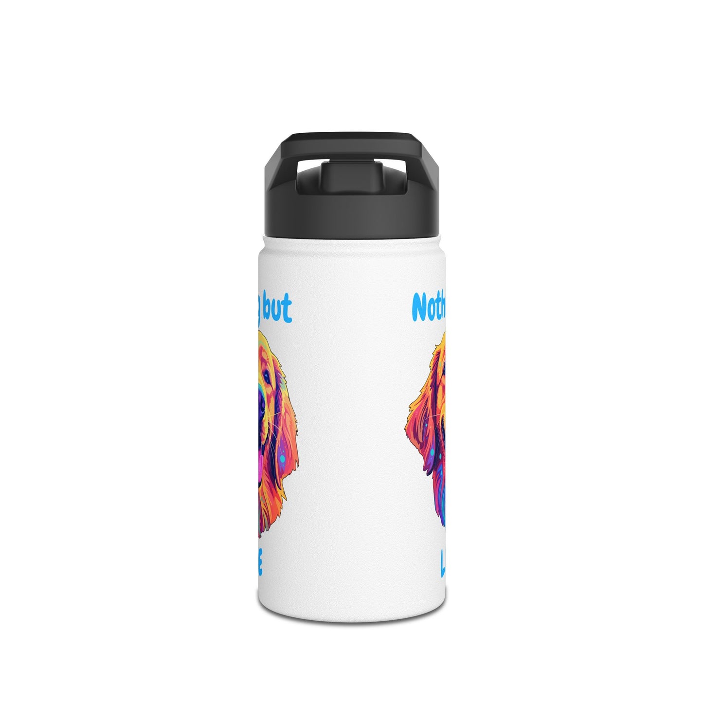 Nothing But Love - Stainless Steel Water Bottle, Standard Lid