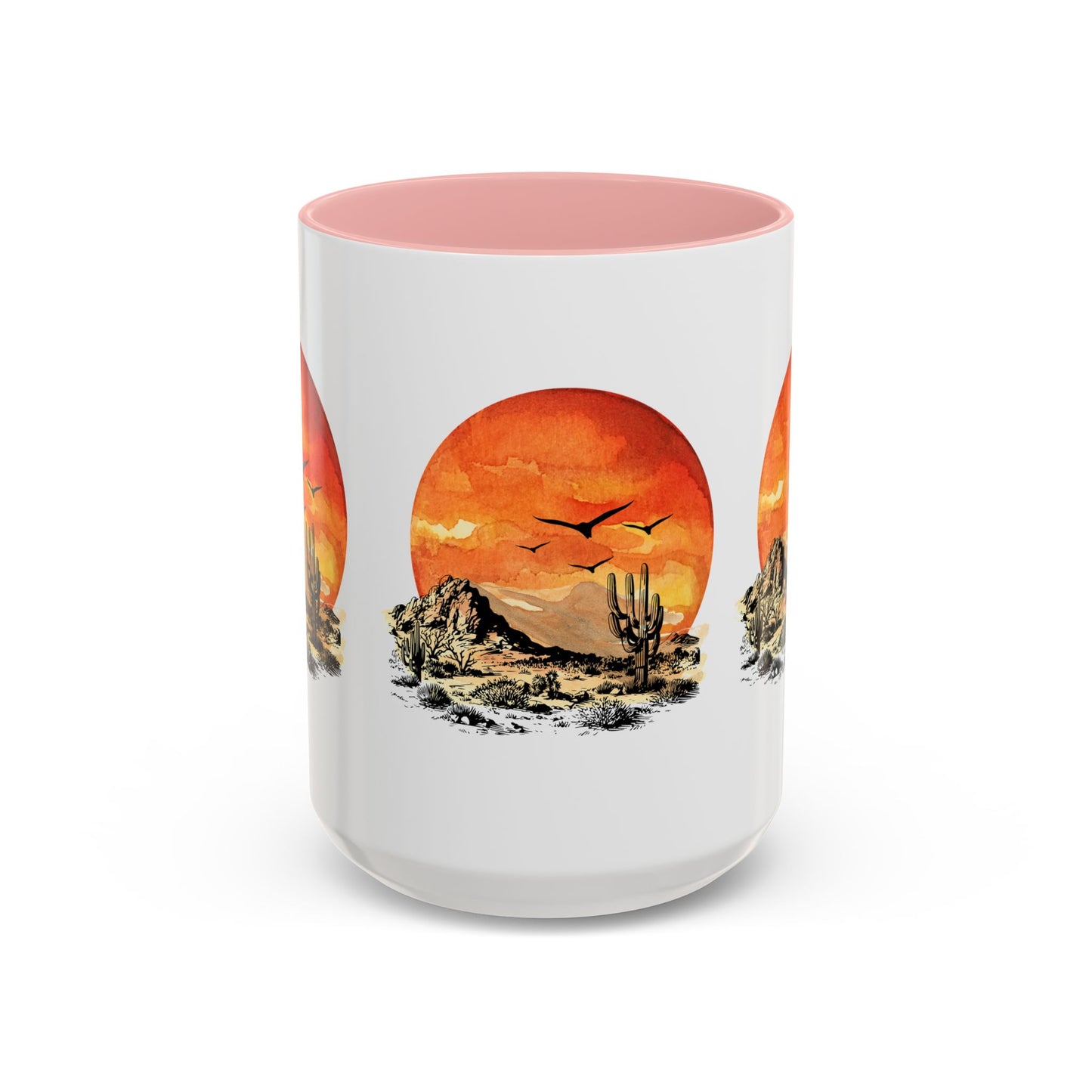 Desert Sun - Accent Coffee Mug (11, 15oz)