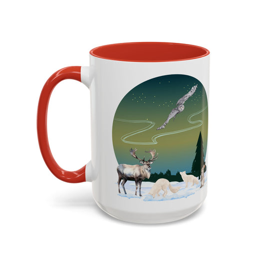 Winter Wonderland - Accent Coffee Mug (11, 15oz)