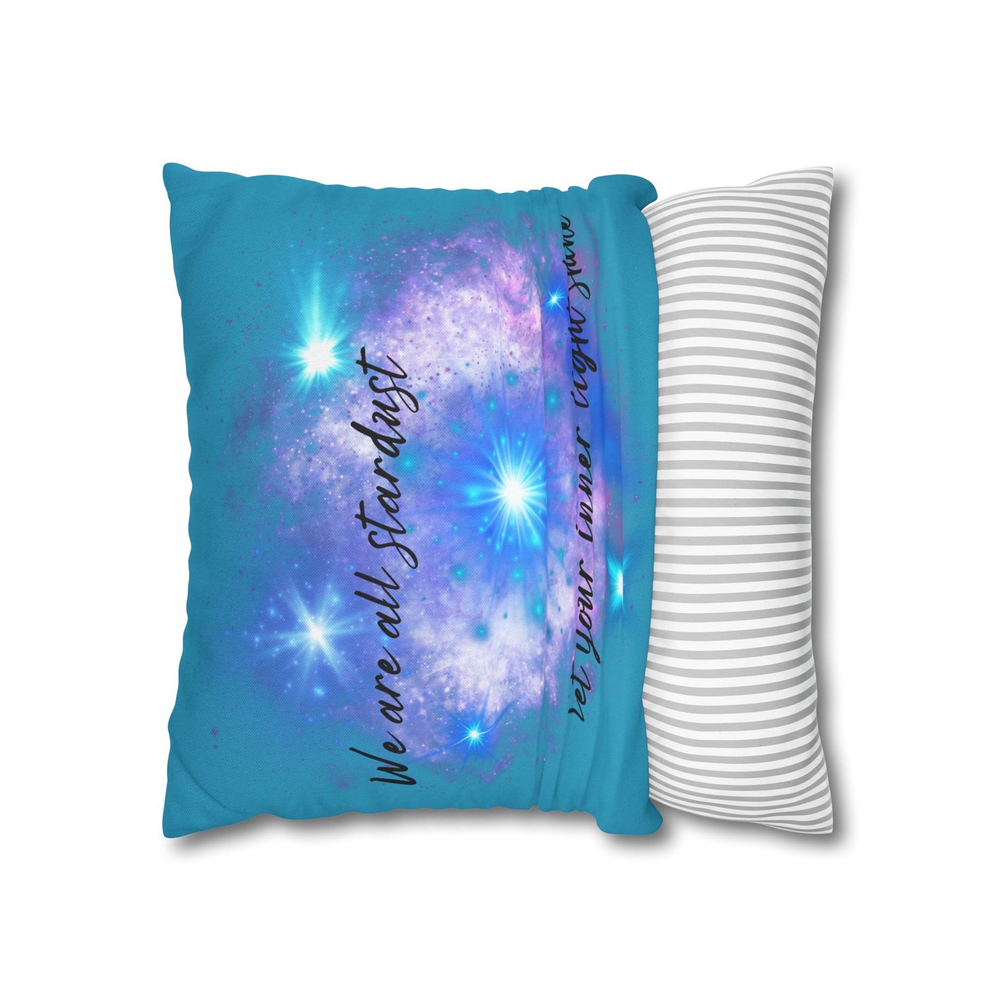 Let Your Inner Light Shine - Accent Square Pillowcases - Various Sizes