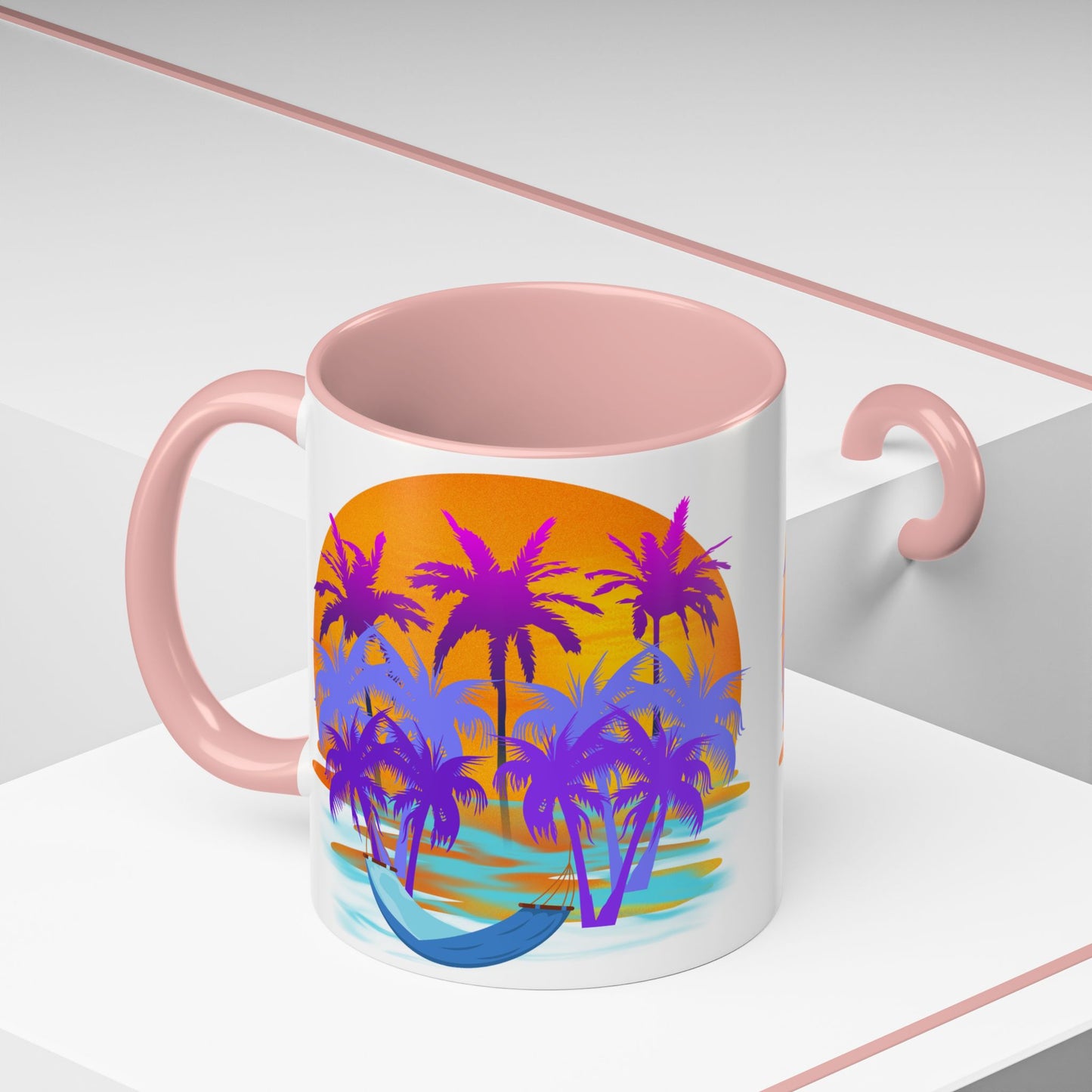 Tropical Paradise - Accent Coffee Mug (11, 15oz)