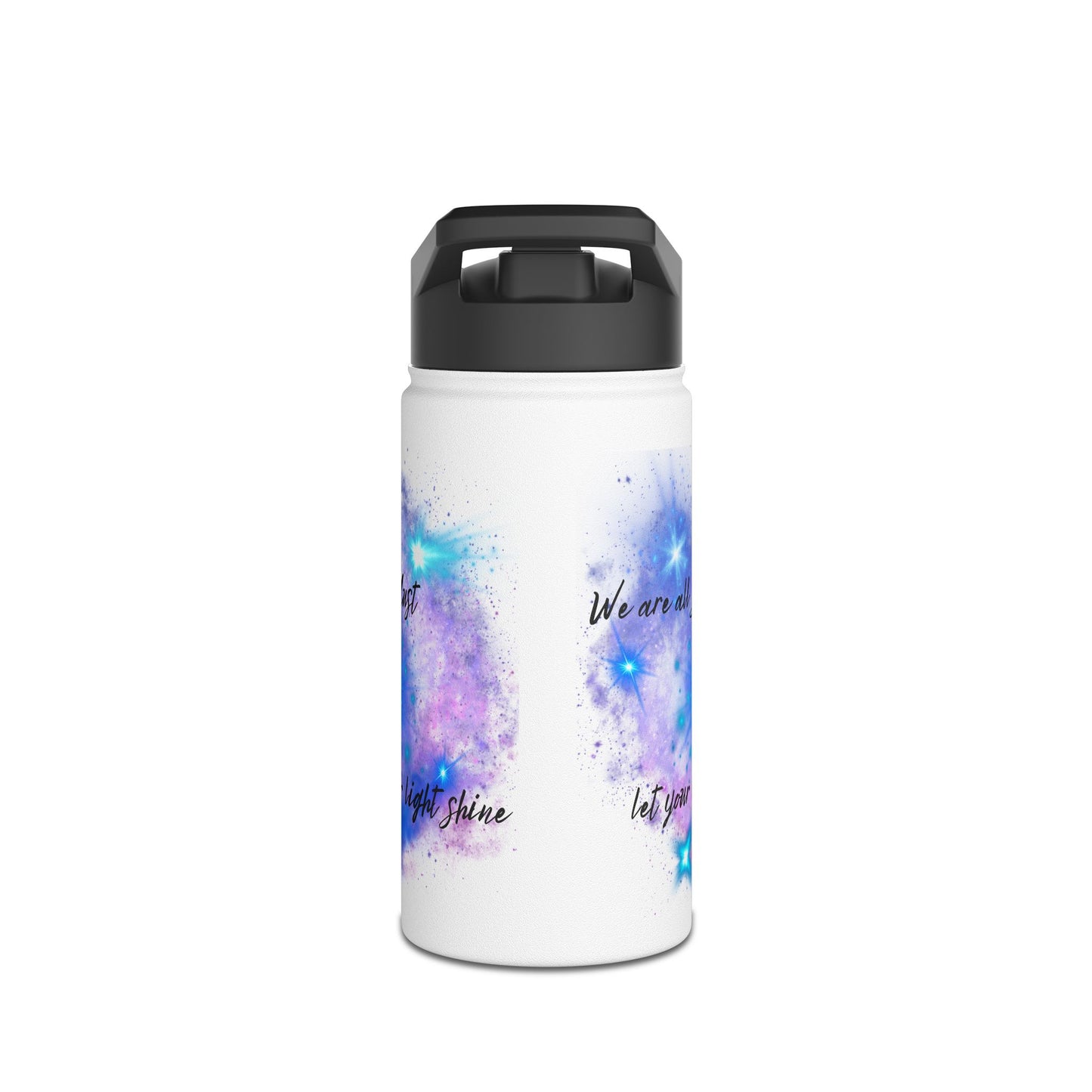 Let Your Inner Light Shine - Stainless Steel Water Bottle, Standard Lid