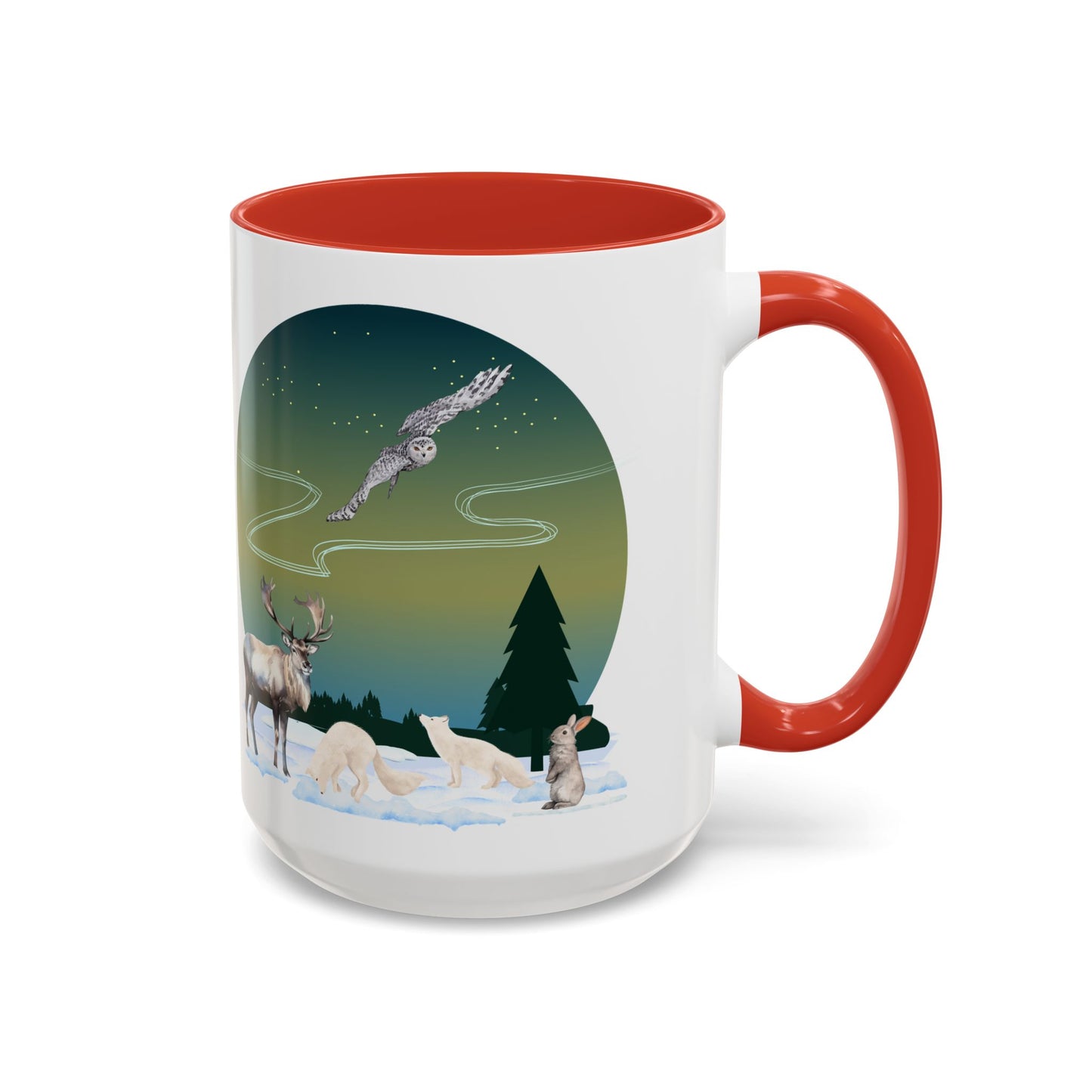 Winter Wonderland - Accent Coffee Mug (11, 15oz)