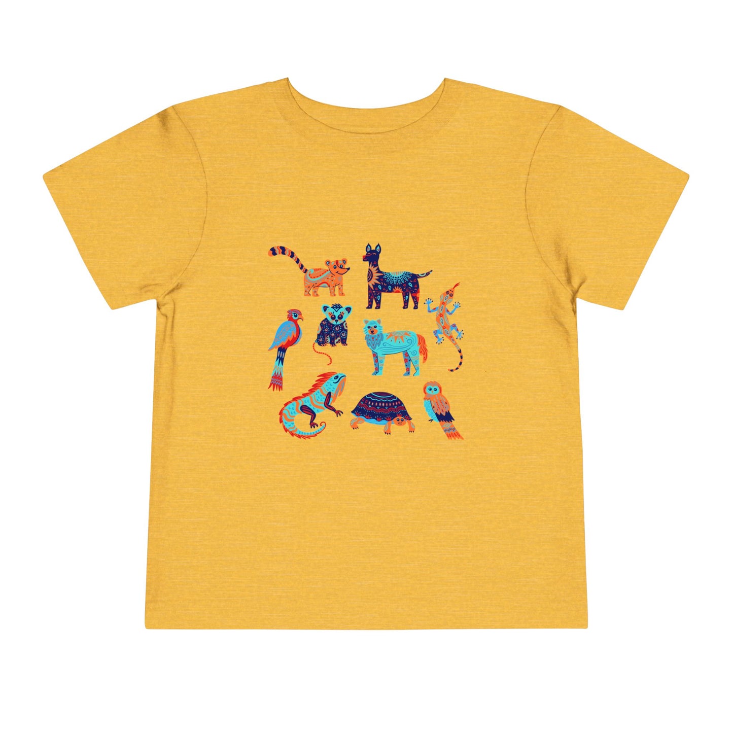 Animal Party - Toddler Short Sleeve Tee