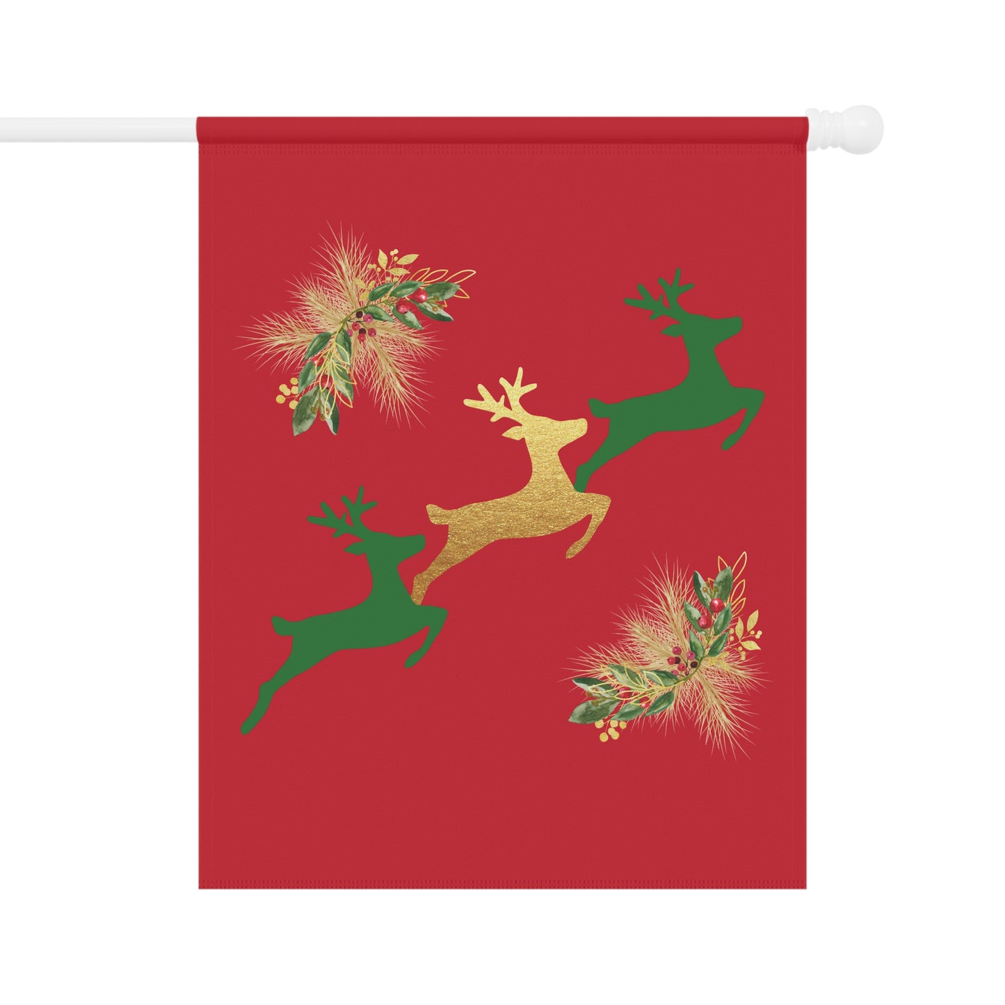 Reindeer Fun - Garden & House Banner