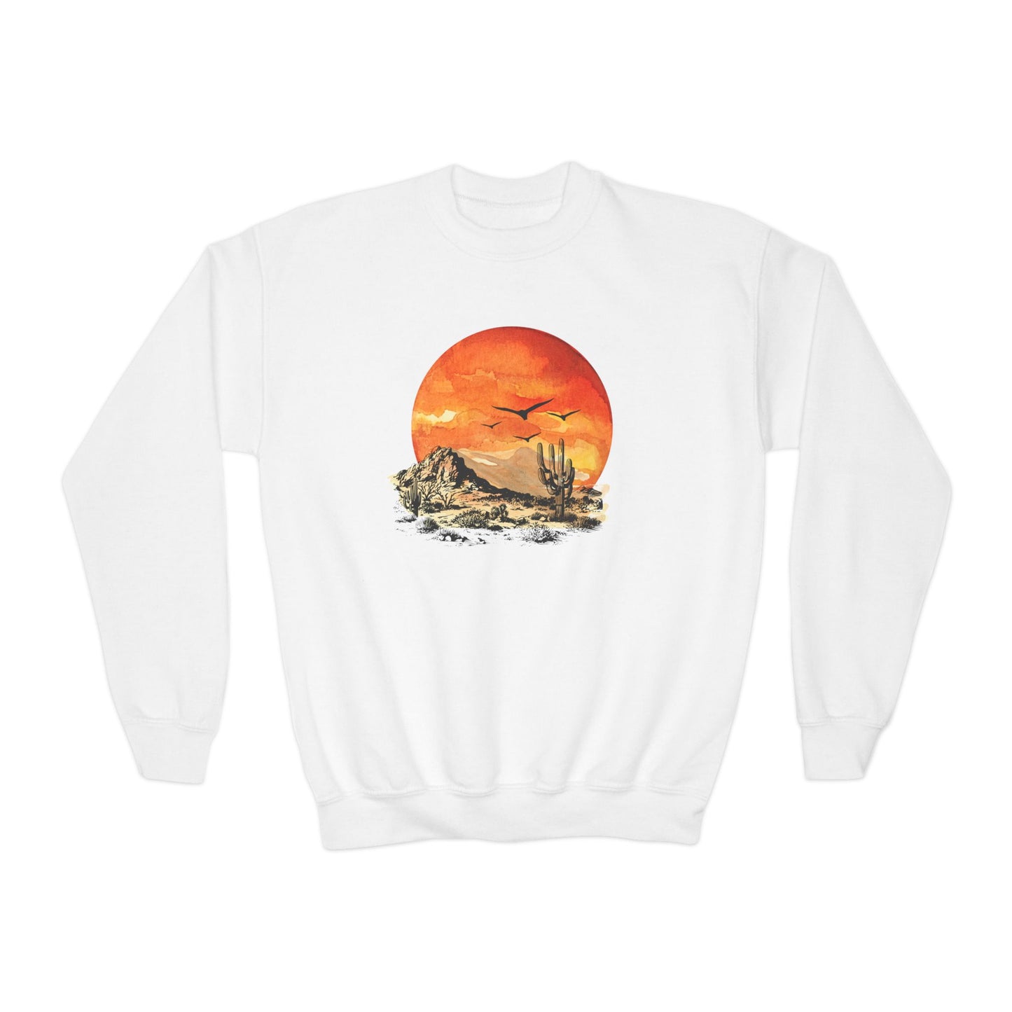 Desert Sun - Youth Crewneck Sweatshirt