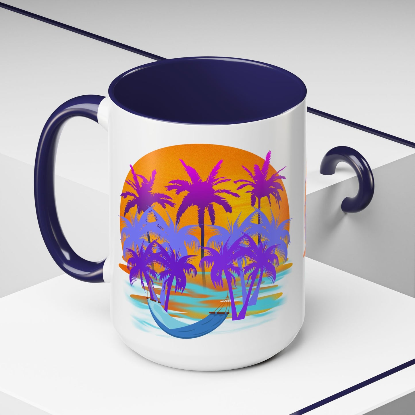 Tropical Paradise - Accent Coffee Mug (11, 15oz)