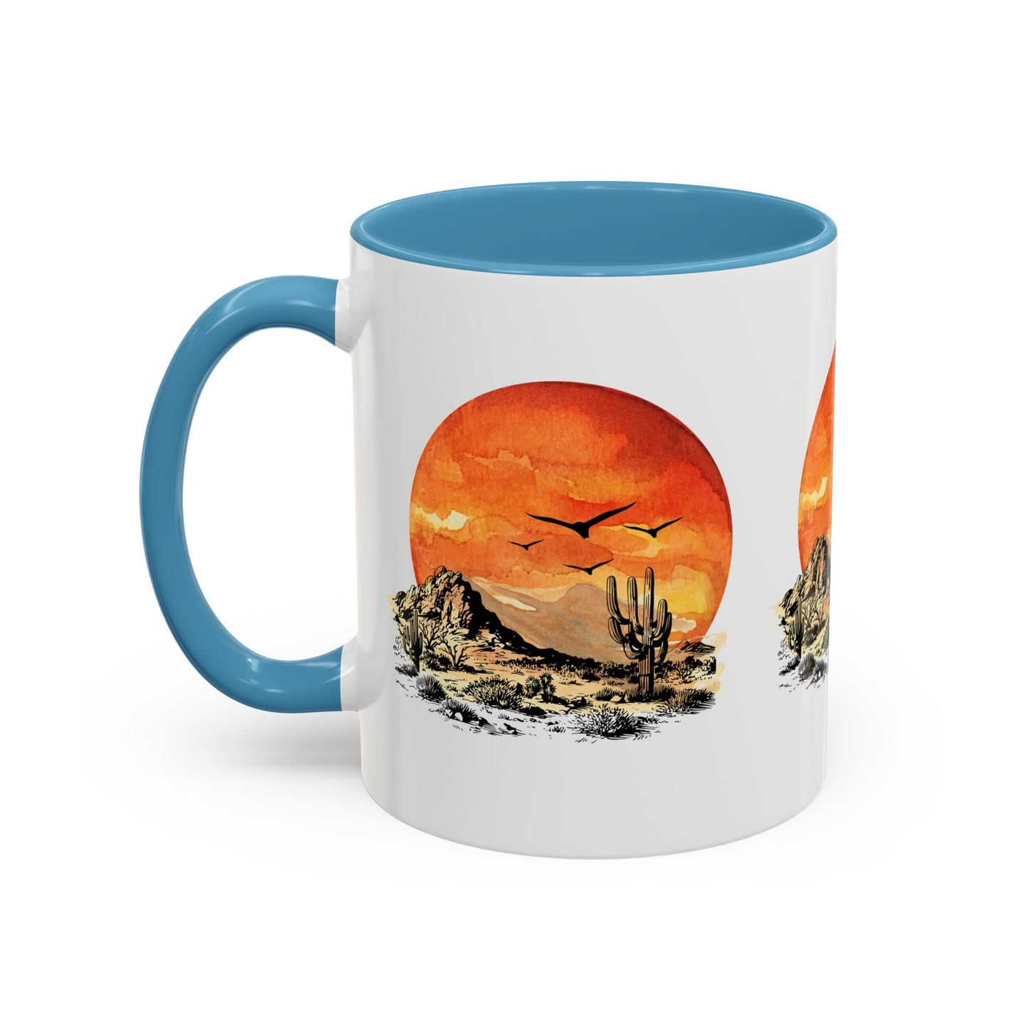 Desert Sun - Accent Coffee Mug (11, 15oz)