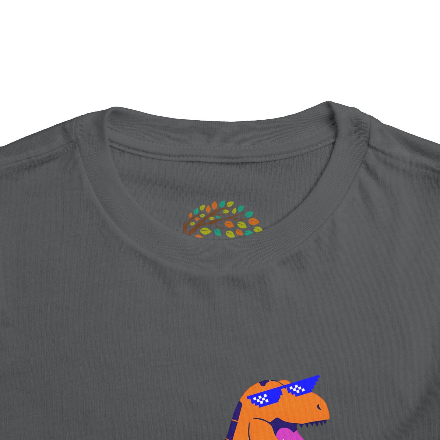 Retro T-Rex - Toddler Short Sleeve Tee