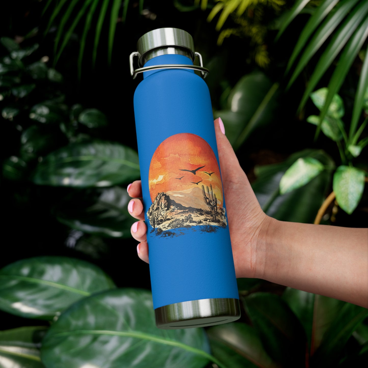 Desert Sun - Copper Vacuum Insulated Bottle, 22oz