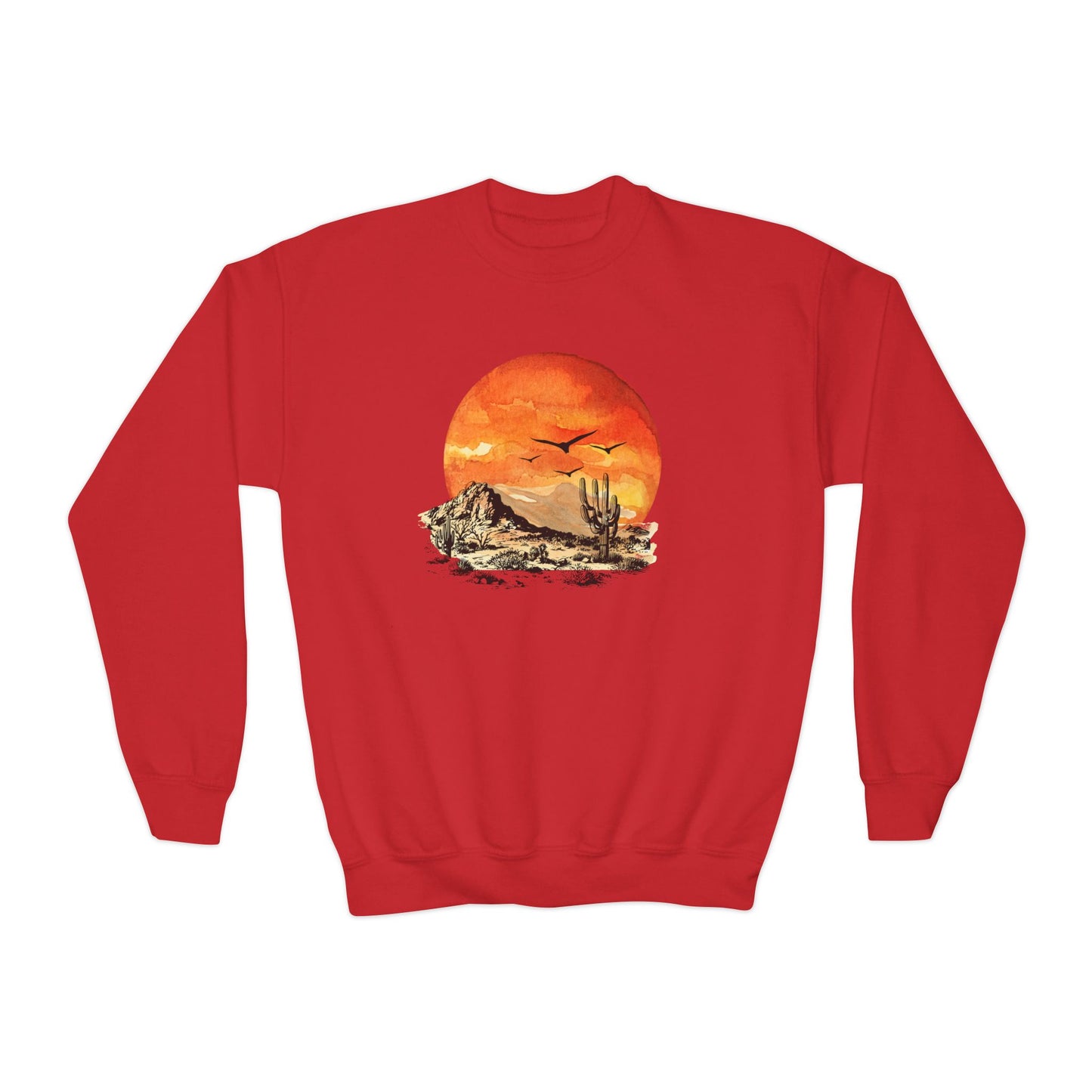 Desert Sun - Youth Crewneck Sweatshirt