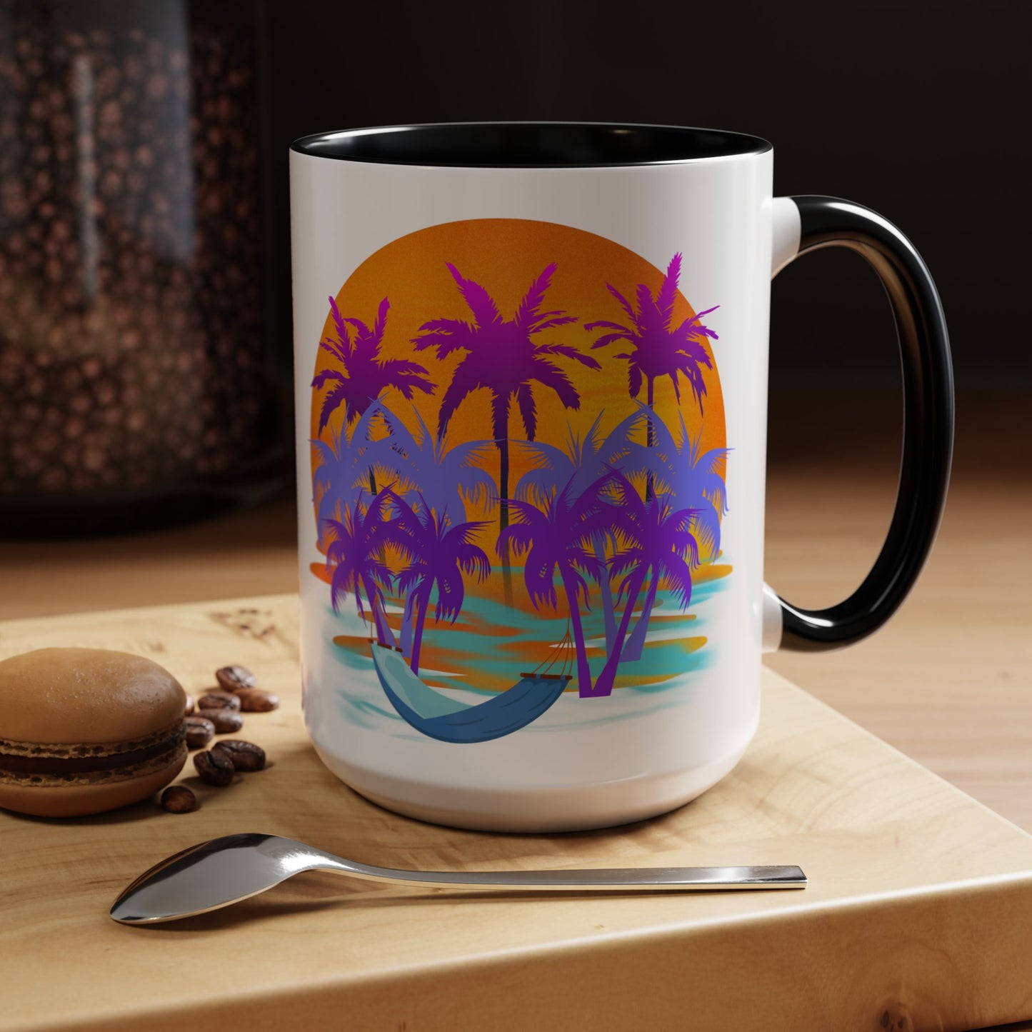 Tropical Paradise - Accent Coffee Mug (11, 15oz)