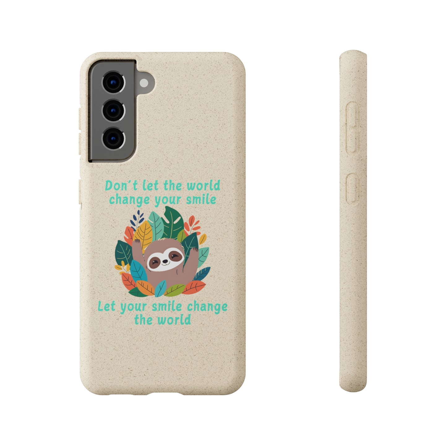 Sloth Smile - Biodegradable Phone Cases