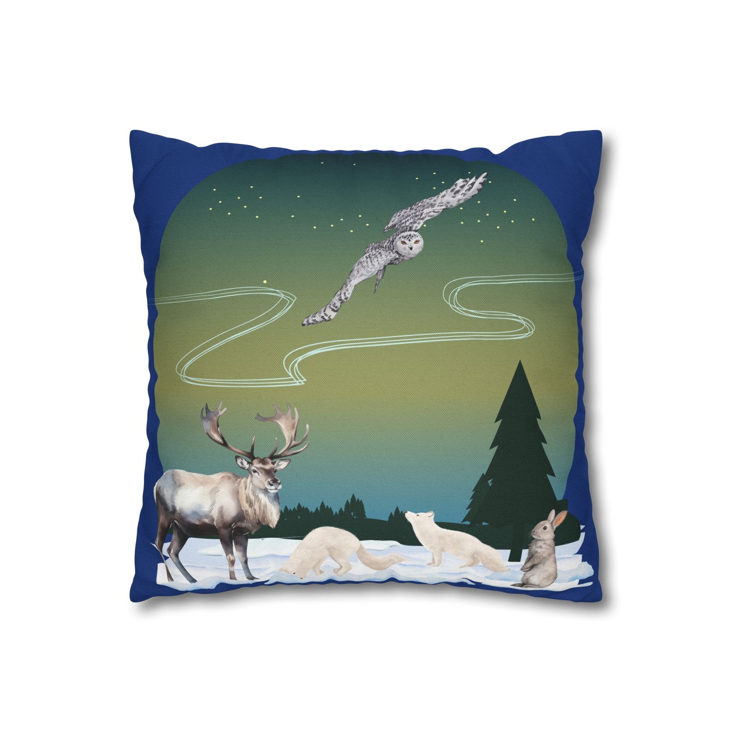 Winter Wonderland - Square Pillowcase - Various Sizes