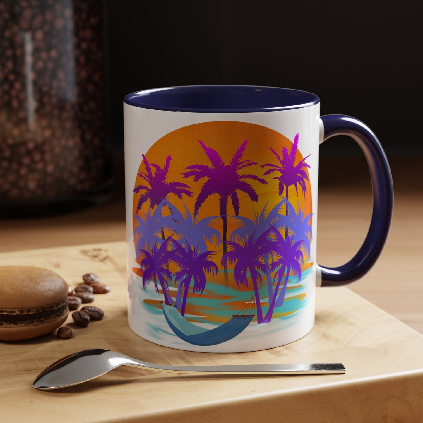 Tropical Paradise - Accent Coffee Mug (11, 15oz)