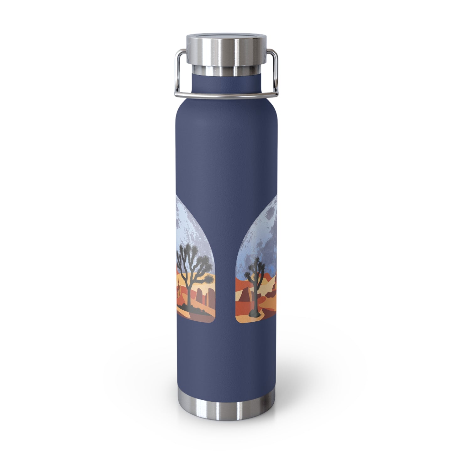 Desert Vibes - Copper Vacuum Insulated Bottle, 22oz