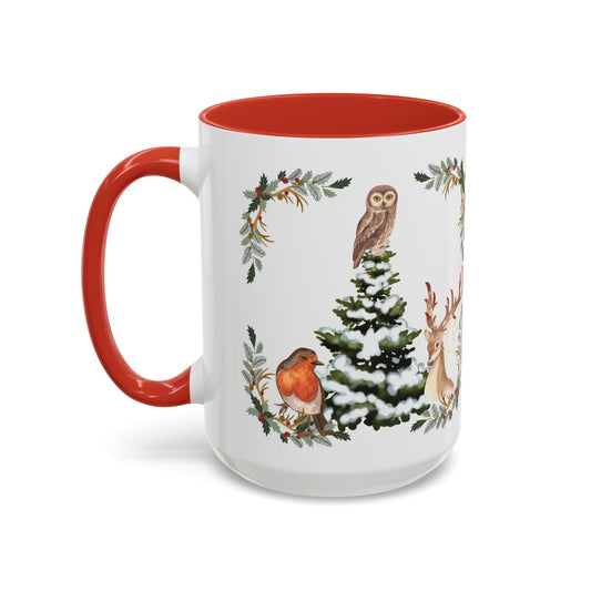 Winter Tree - Accent Coffee Mug (11, 15oz)