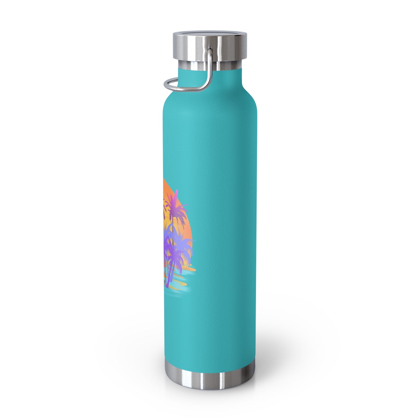 Tropical Paradise - Copper Vacuum Insulated Bottle, 22oz