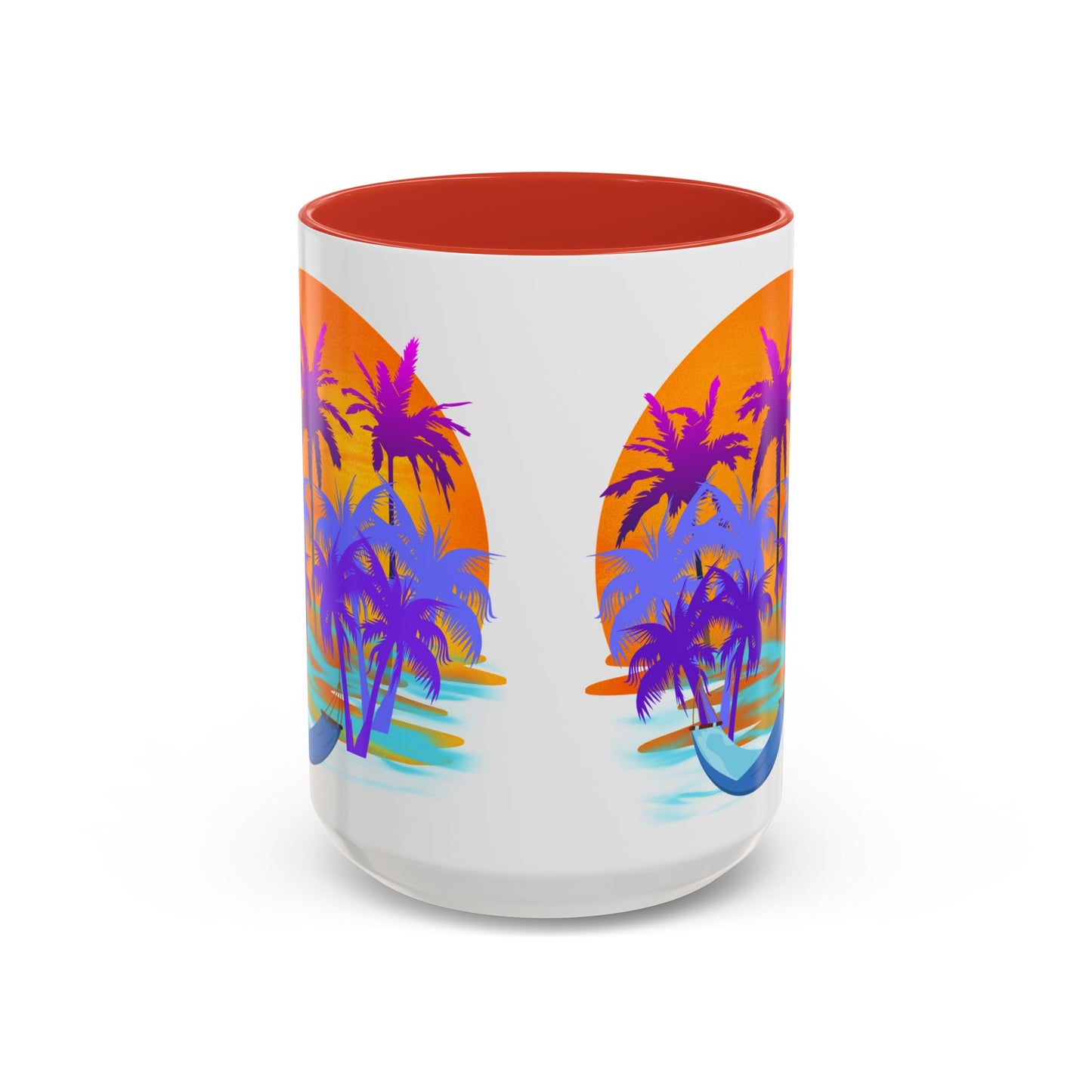 Tropical Paradise - Accent Coffee Mug (11, 15oz)